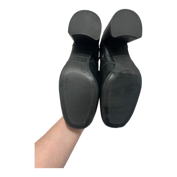 MADDEN NYC Women's Side 9 Bootie Zip black Ankle Heel Boots Comfort Form NEW - Picture 6 of 10